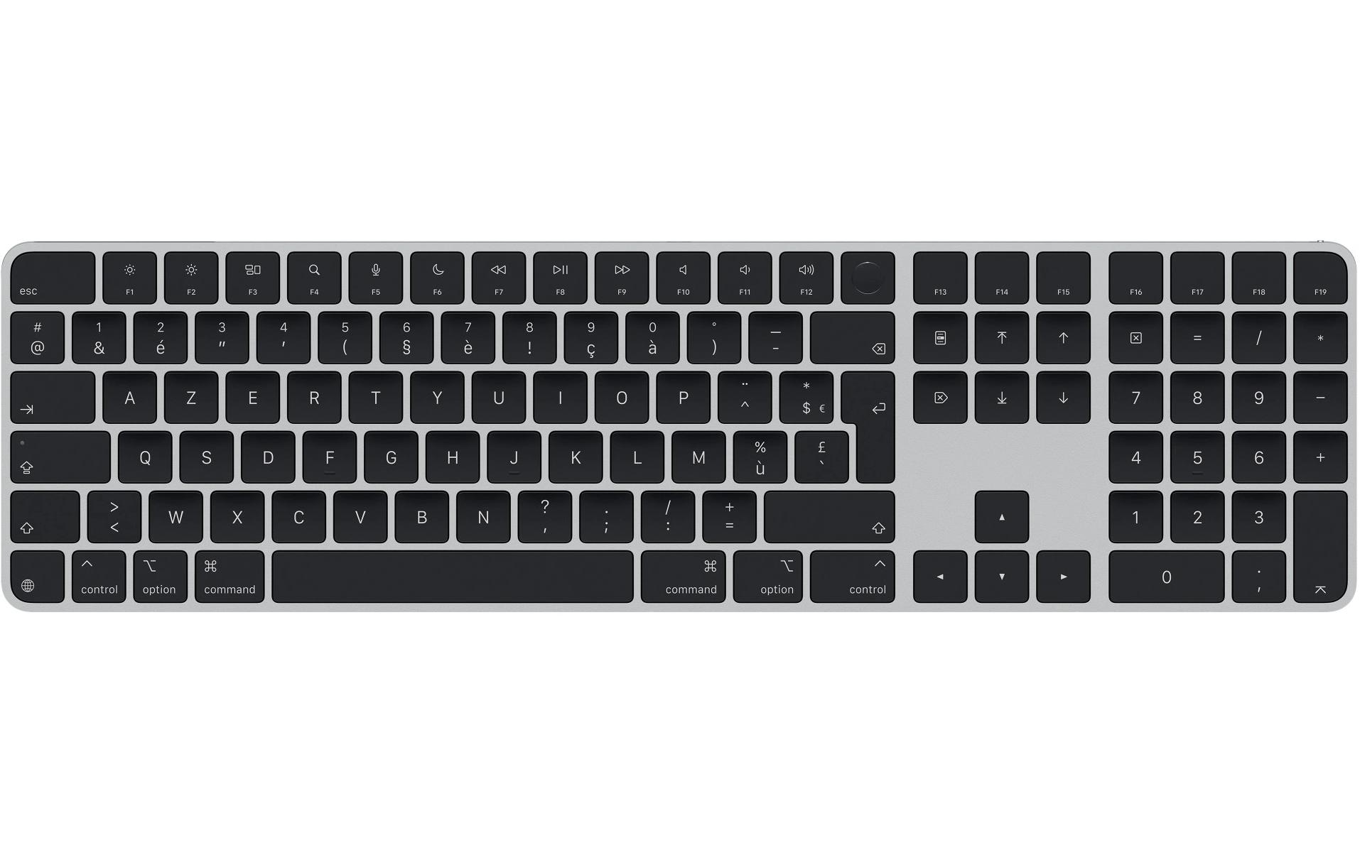 Apple Magic Keyboard mit Touch ID und Ziffernblock (FR Layout) Apple Magic Keyboard mit Touch ID und Ziffernblock (FR Layout)