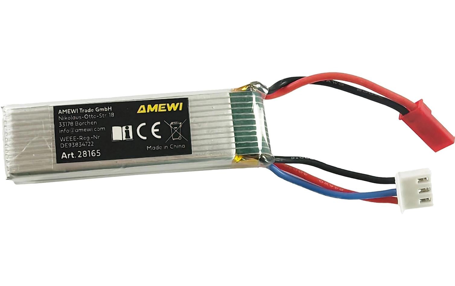 Amewi RC-Akku LiPo 2S 7.4 V 600 mAh 30C JST-BEC Amewi RC-Akku LiPo 2S 7.4 V 600 mAh 30C JST-BEC