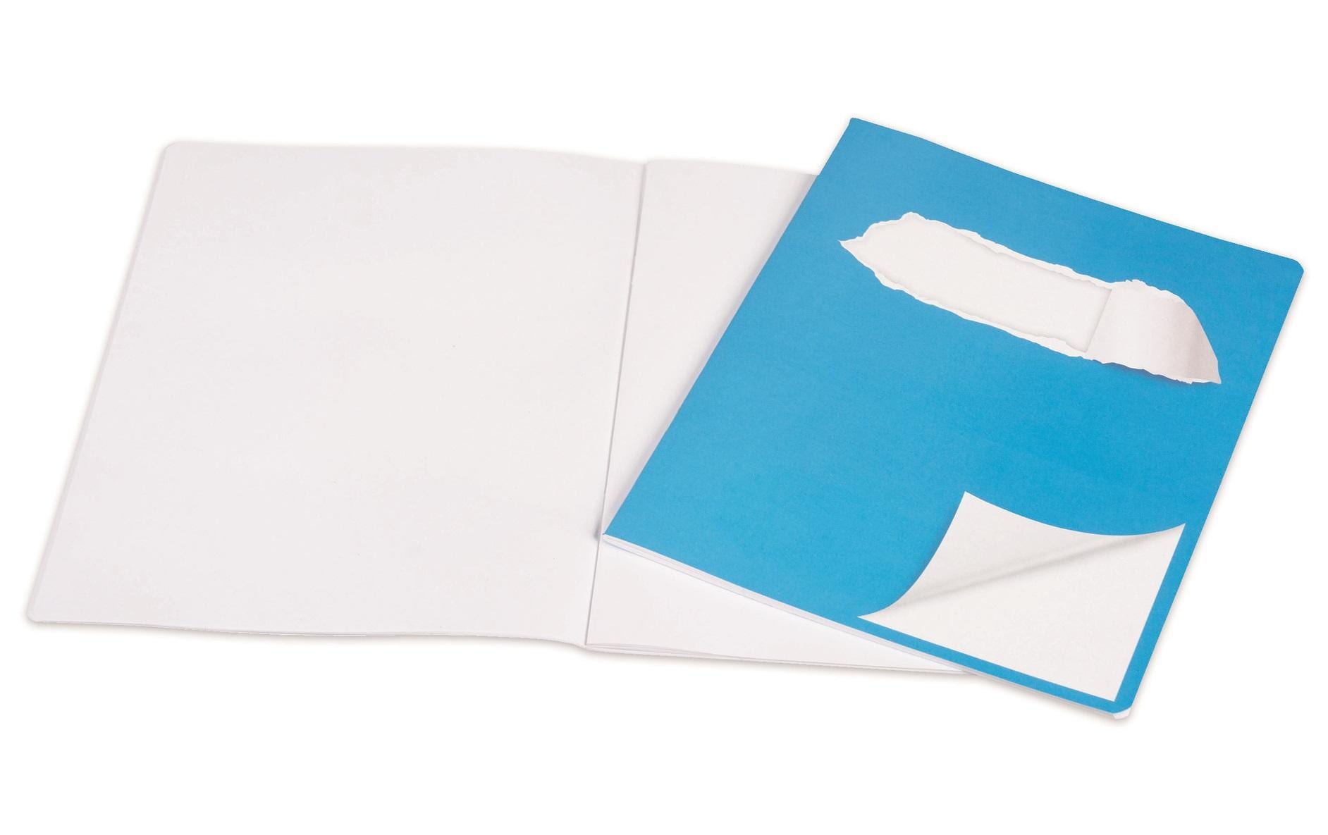 ELCO Schulheft E5, Blanko, Blau/Weiss ELCO Schulheft E5, Blanko, Blau/Weiss