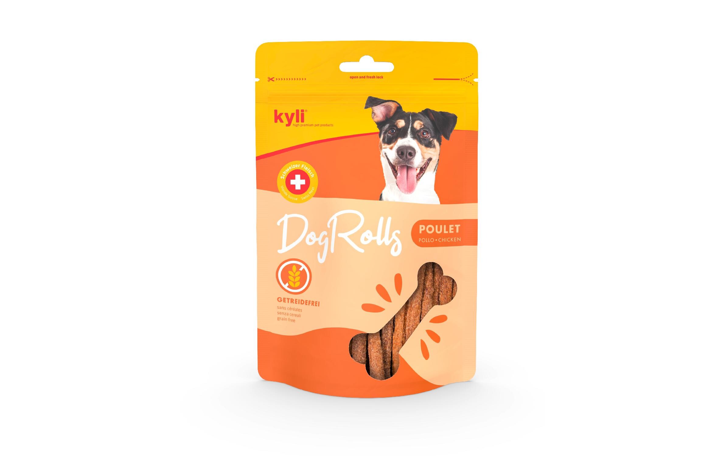 kyli Leckerli DogRolls Poulet, 150 g