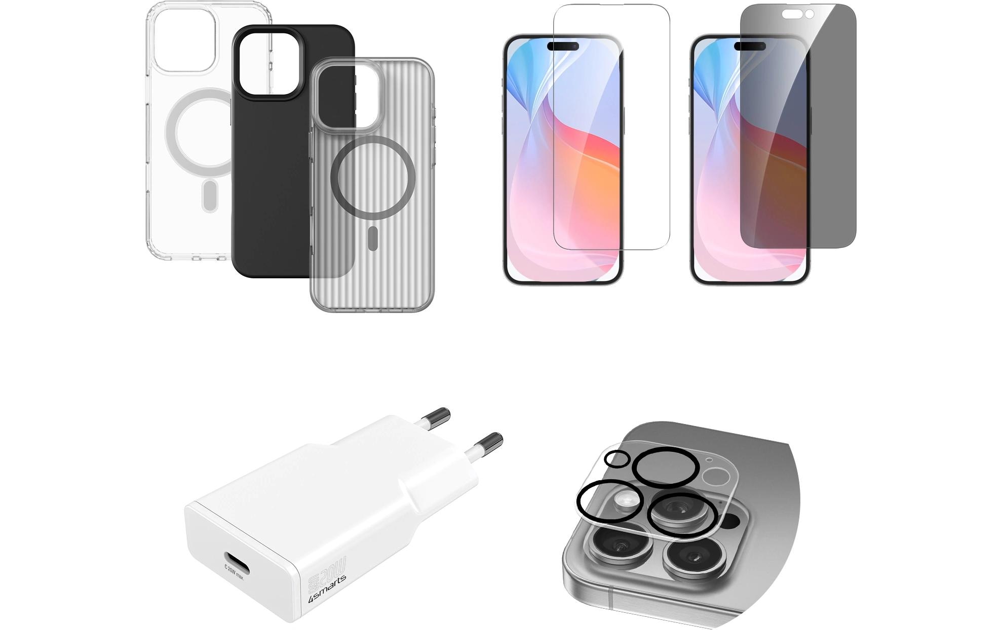 4smarts 7in1 Value Set iPhone 16 Pro 4smarts 7in1 Value Set iPhone 16 Pro