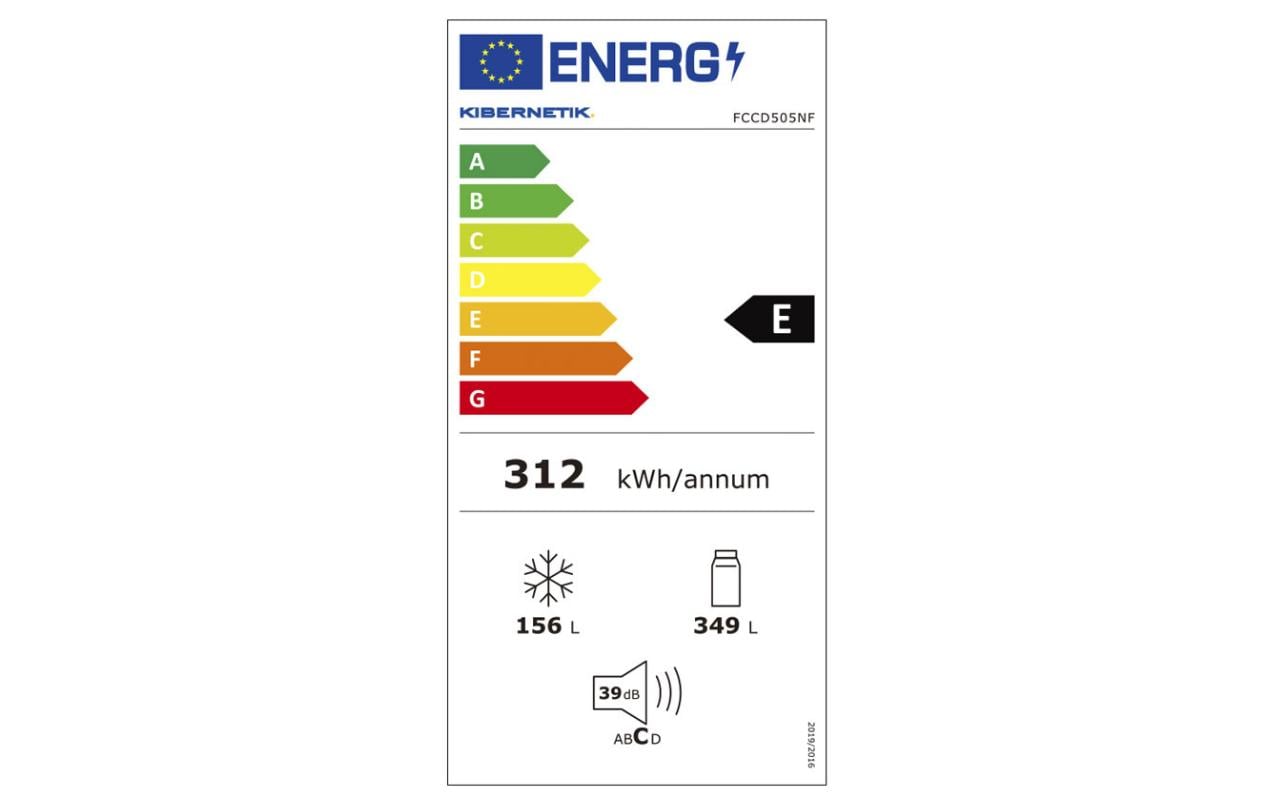 Kibernetik Foodcenter FCCD505NF Schwarz Kibernetik Foodcenter FCCD505NF Schwarz