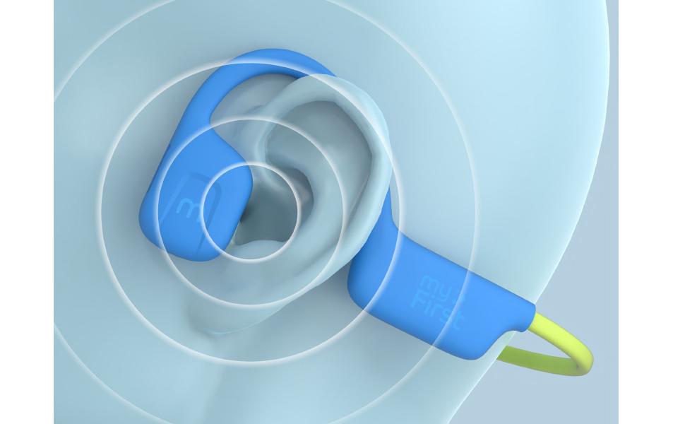 myFirst Headphones AirWaves Blau