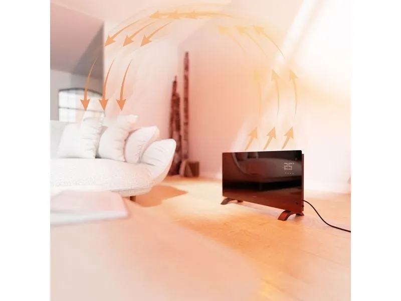 hombli Konvektor 2000W, Schwarz