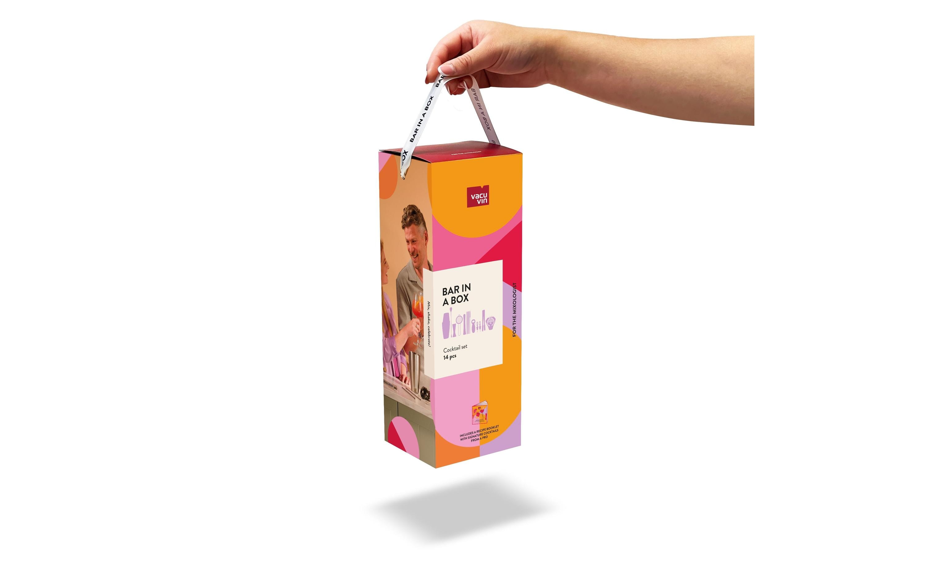 Vacuvin Cocktail-Set Cocktail Set 14-teilig 0.7 l, Edelstahl