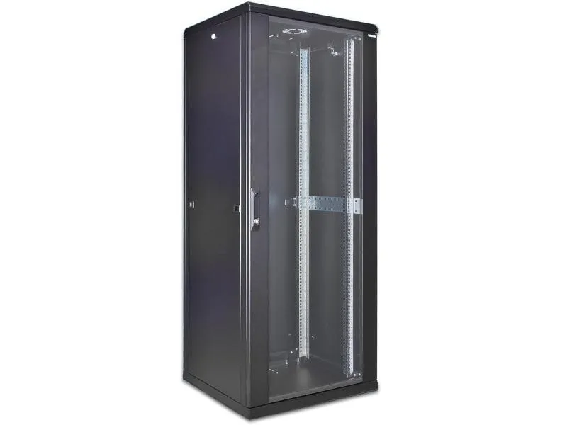 Wirewin Netzwerkschrank CAB 600X600X22U BL 22HE / Schwarz