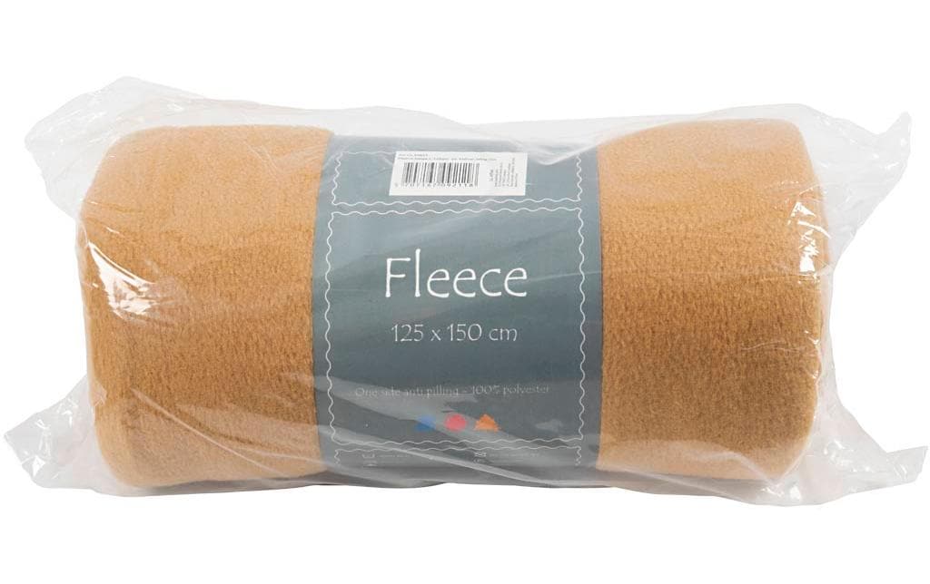 Creativ Company Fleece 150 cm x 125 cm, Beige Creativ Company Fleece 150 cm x 125 cm, Beige