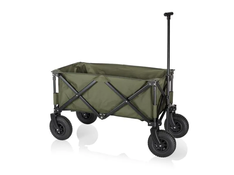 Campart Leiterwagen Faltbarer Trolley mit Luftreifen Campart Leiterwagen Faltbarer Trolley mit Luftreifen