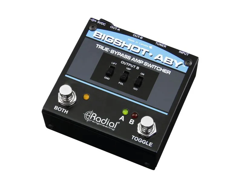 Radial BigShot ABY Umschalter True Bypass Radial BigShot ABY Umschalter True Bypass