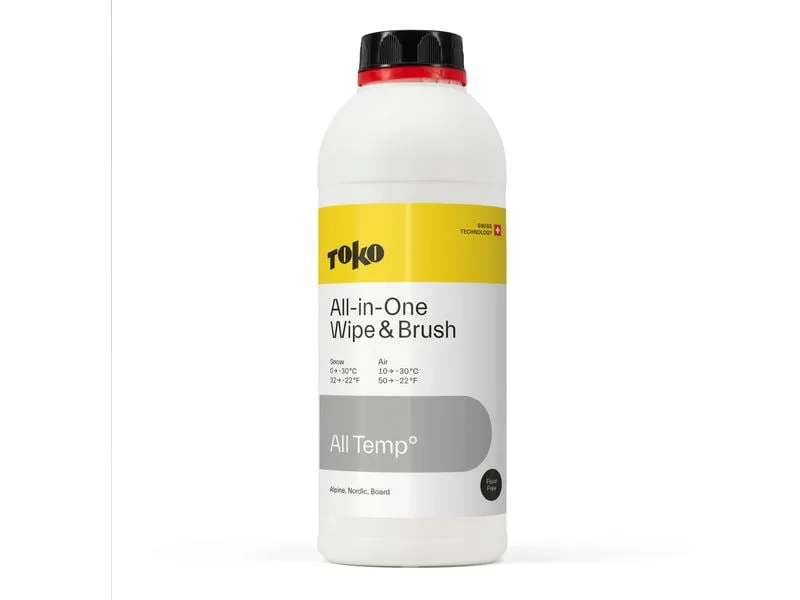 TOKO All-In-One Wipe & Brush 1000 ml TOKO All-In-One Wipe & Brush 1000 ml