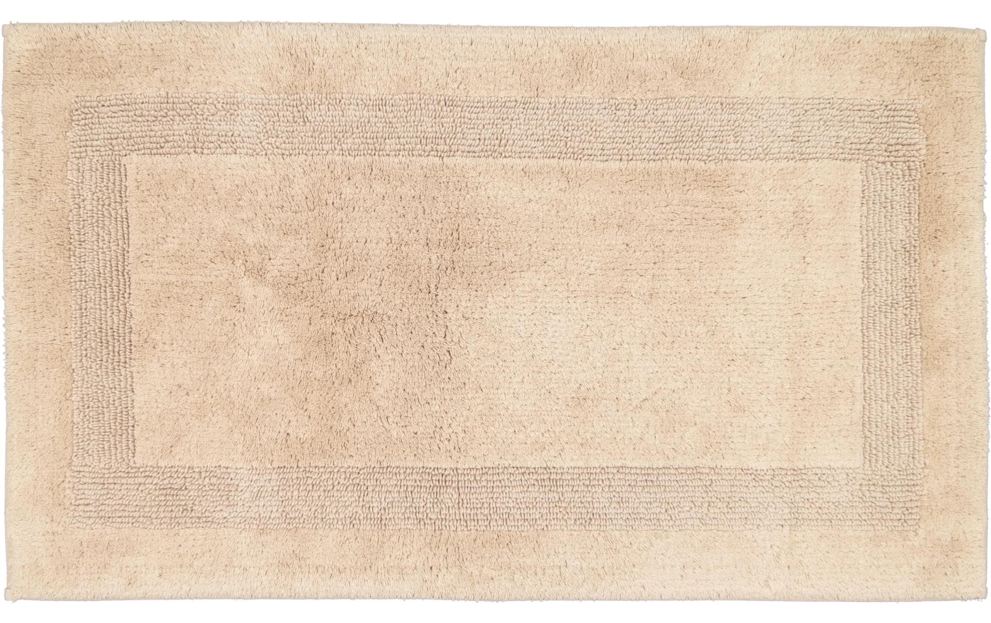 Cawö Badteppich 60 x 60 cm, Sand