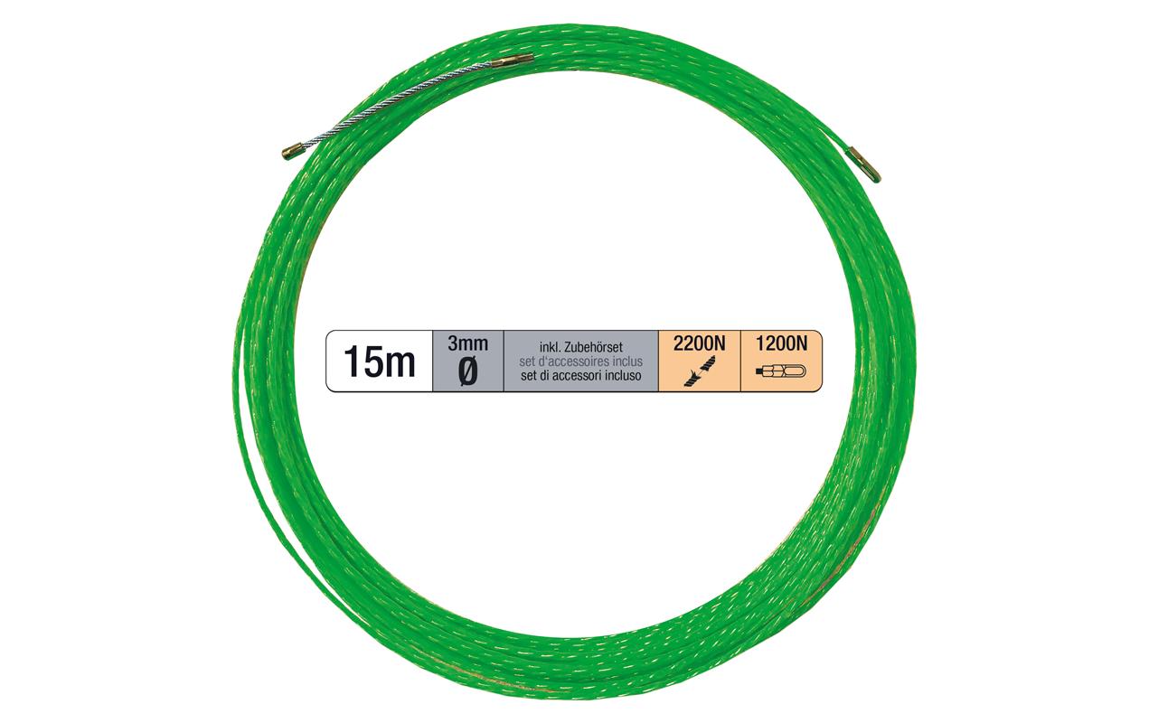 STEFFEN Kabeleinzug 15m Ø 3 mm