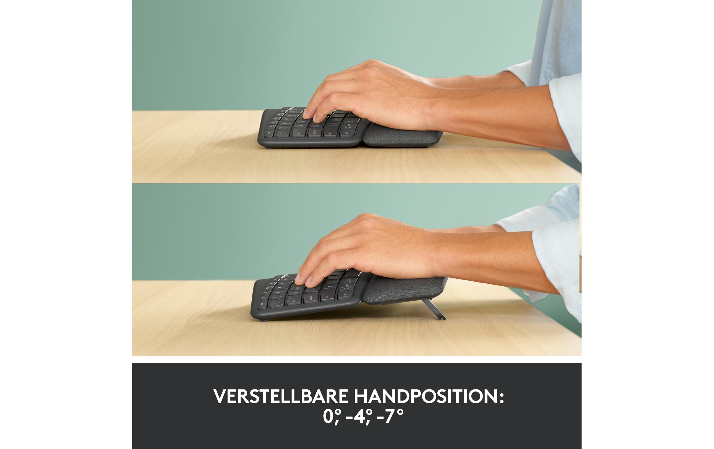 Logitech Tastatur Ergo K860