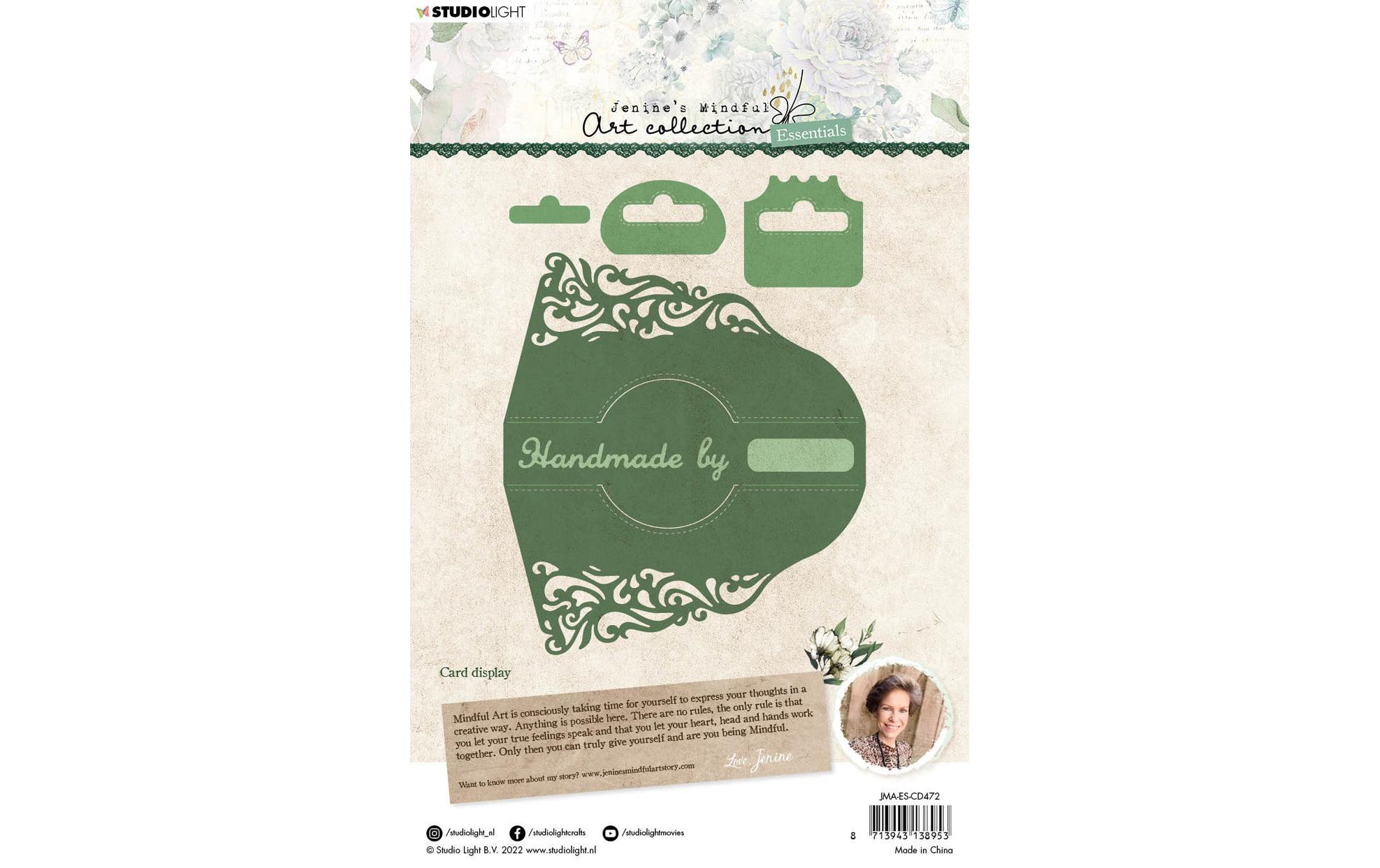 Studio Light Stanzschablone Ornamentrahmen 137x177x1 mm, 8 Stück