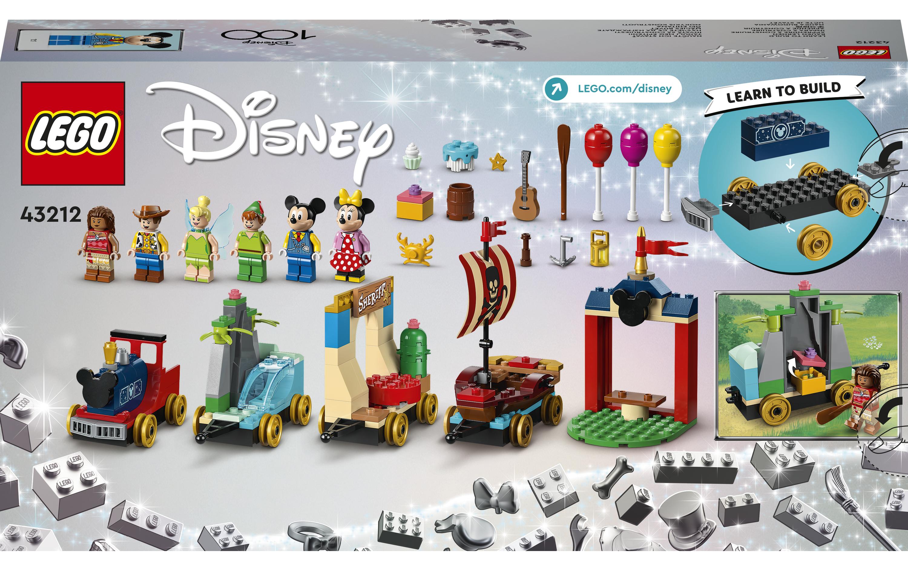 LEGO® Disney Geburtstagszug 43212
