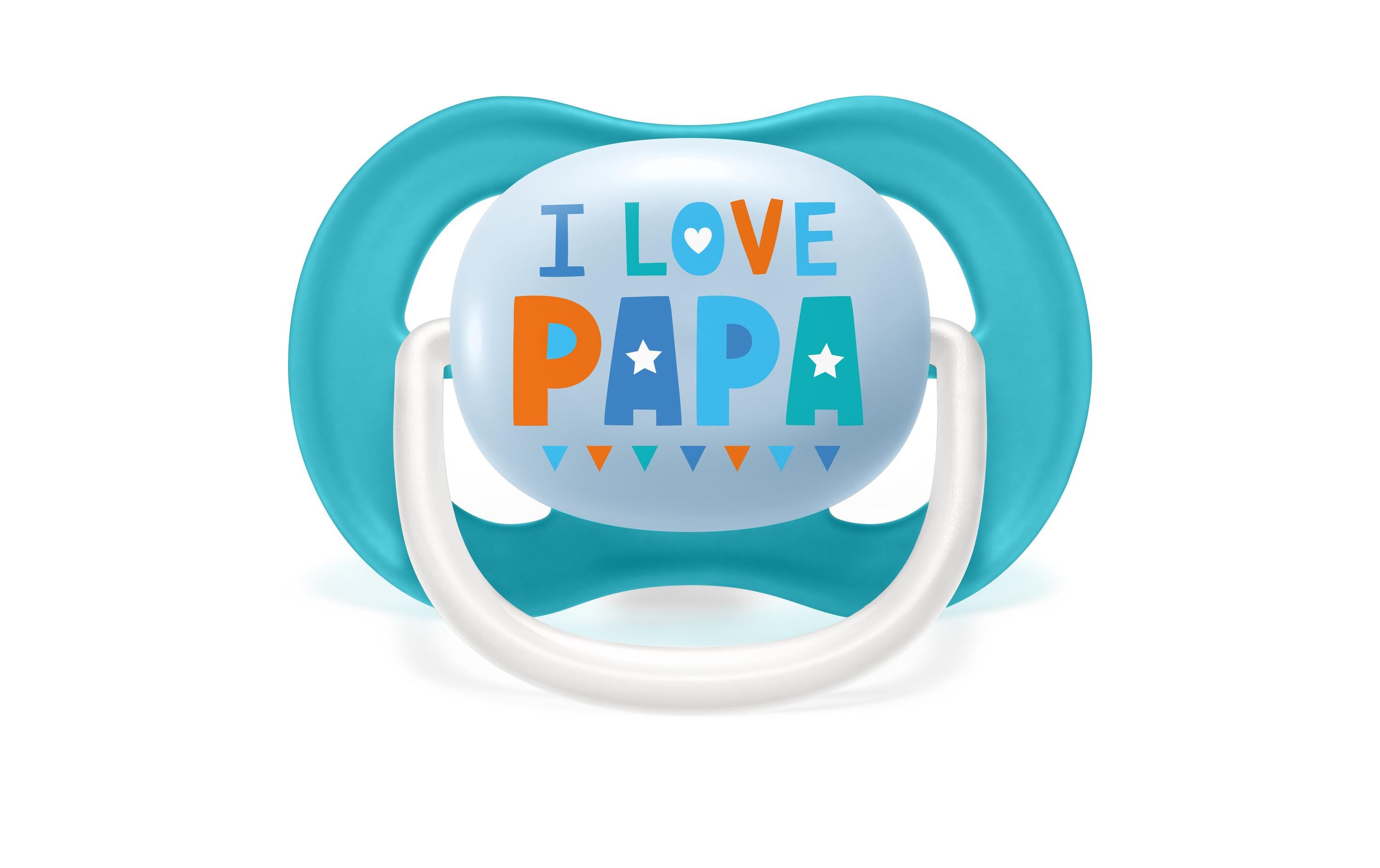 PHILIPS AVENT Nuggi Ultra Air Happy Papa & Boat 6-18 Mt.