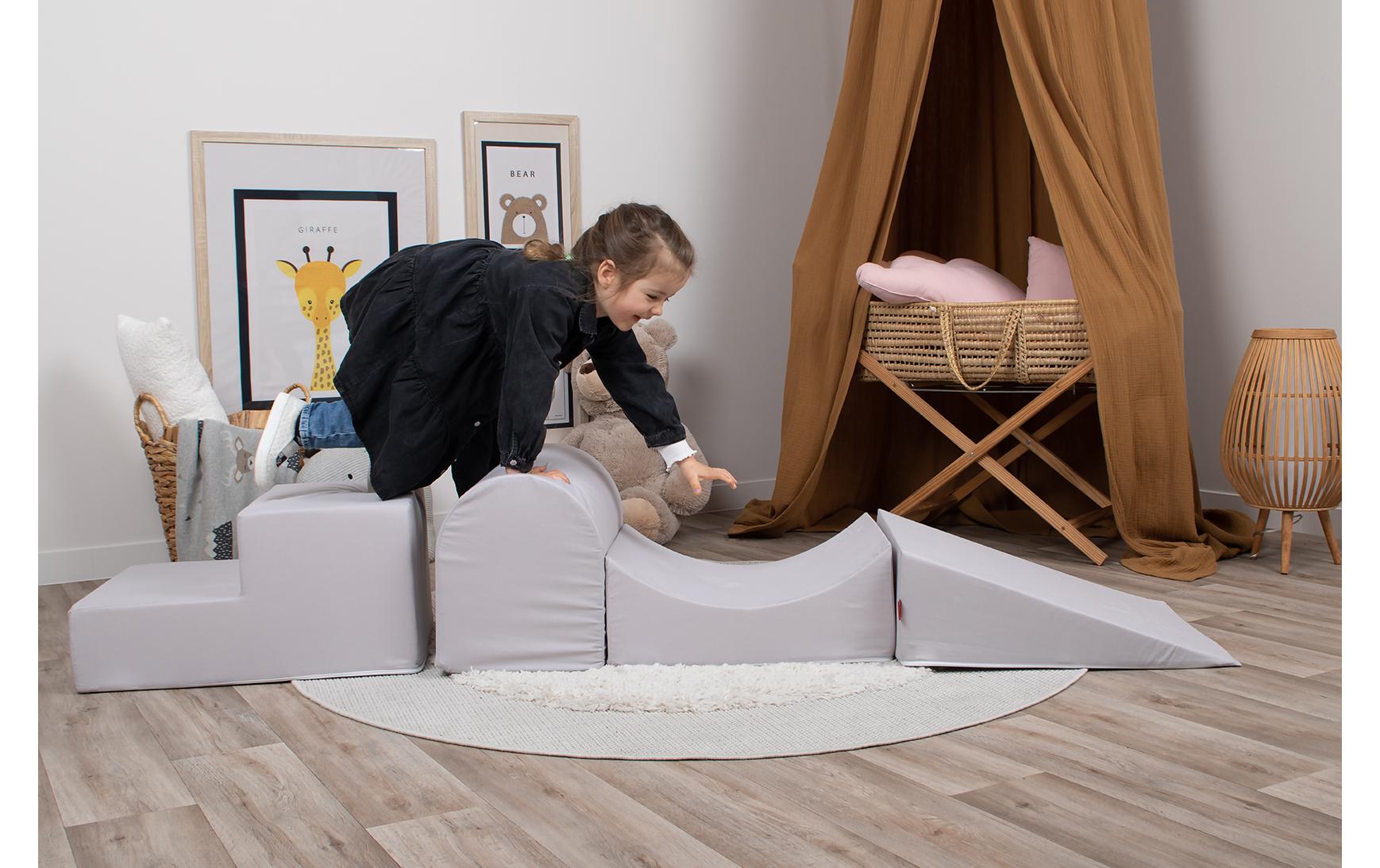 Knorrtoys Spielblöcke Soft Grau 4-teilig