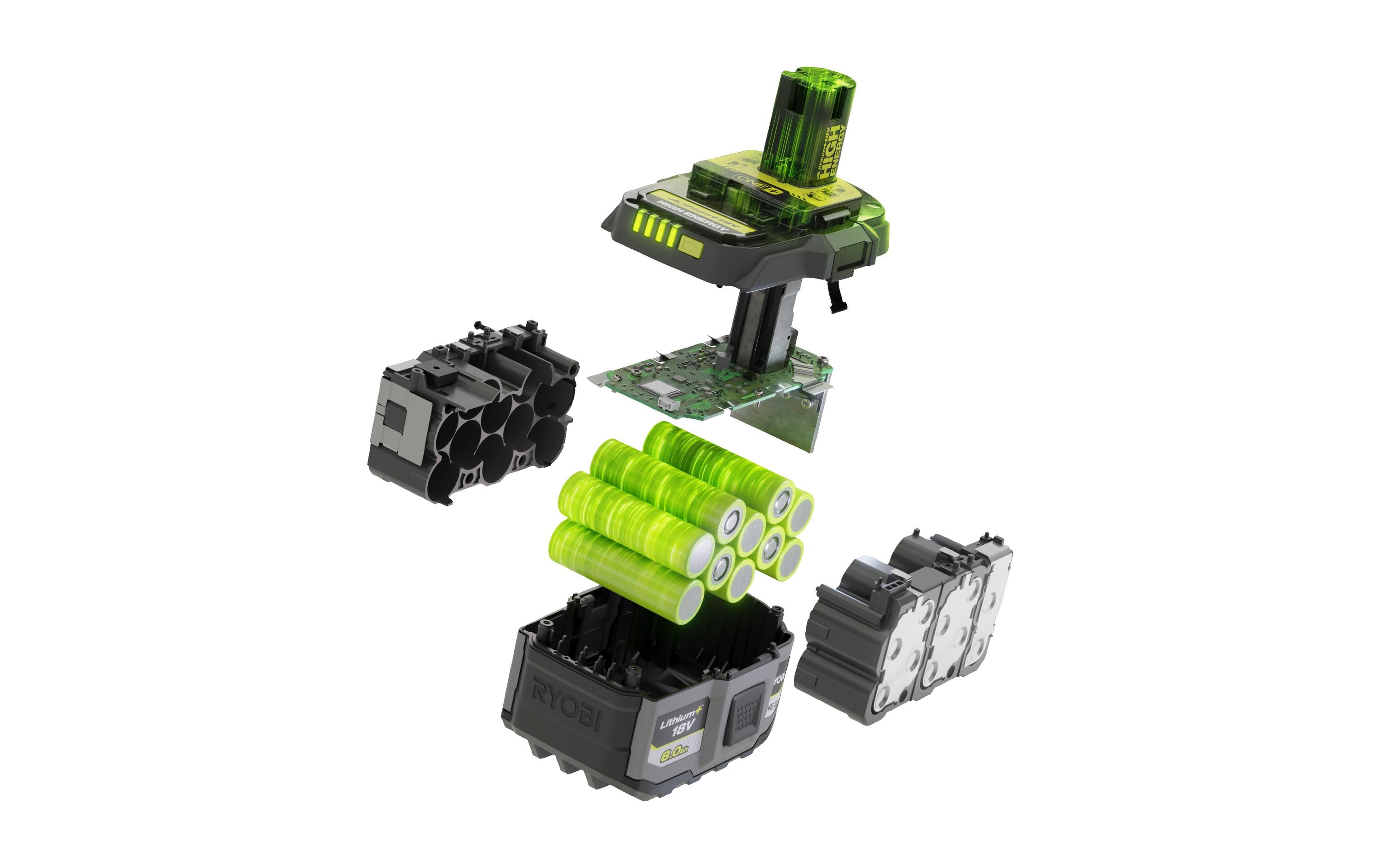 RYOBI Akku RB1880T 18 V 8.0 Ah High Energy