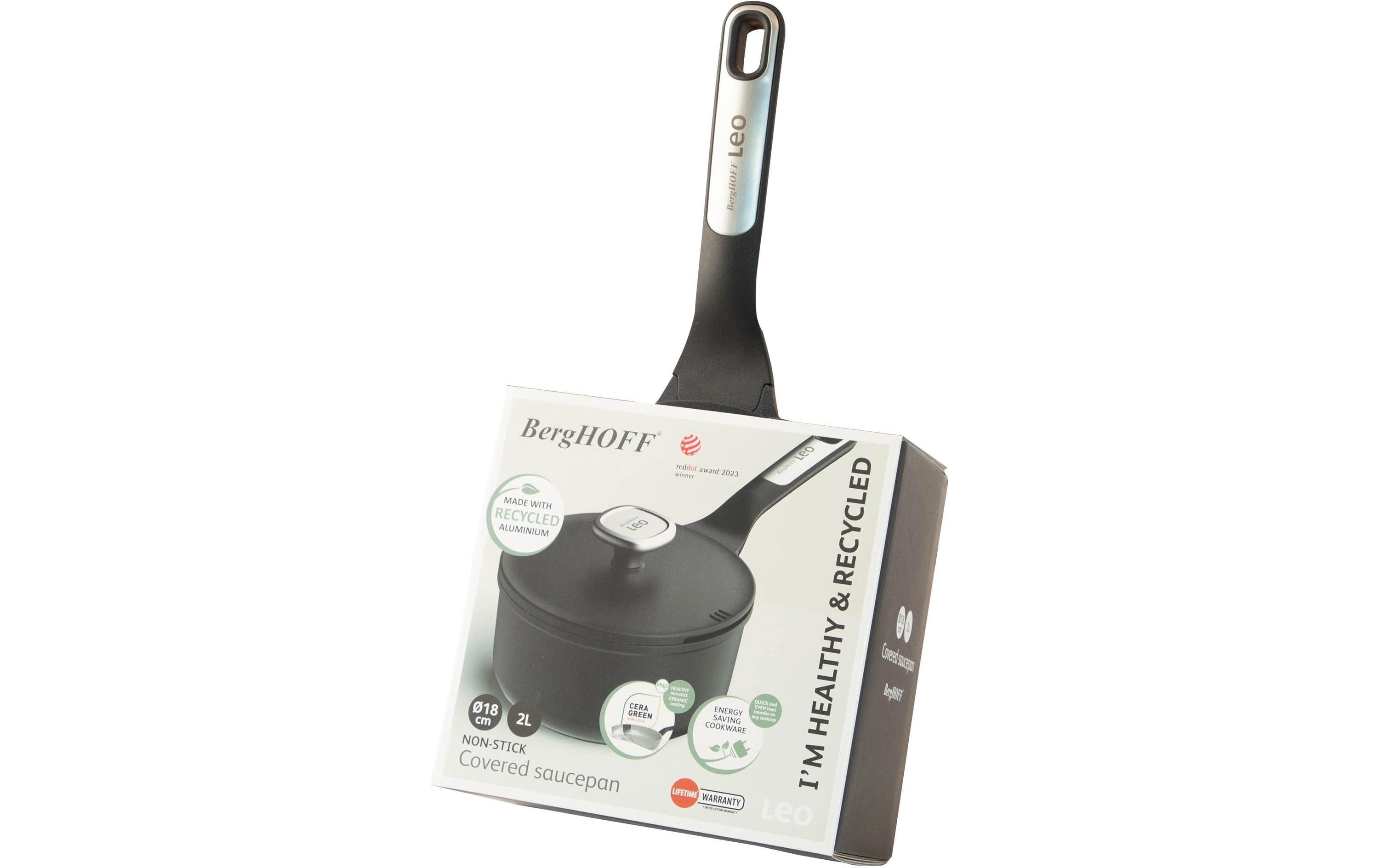 BergHOFF Kasserolle Leo Phantom 18 cm