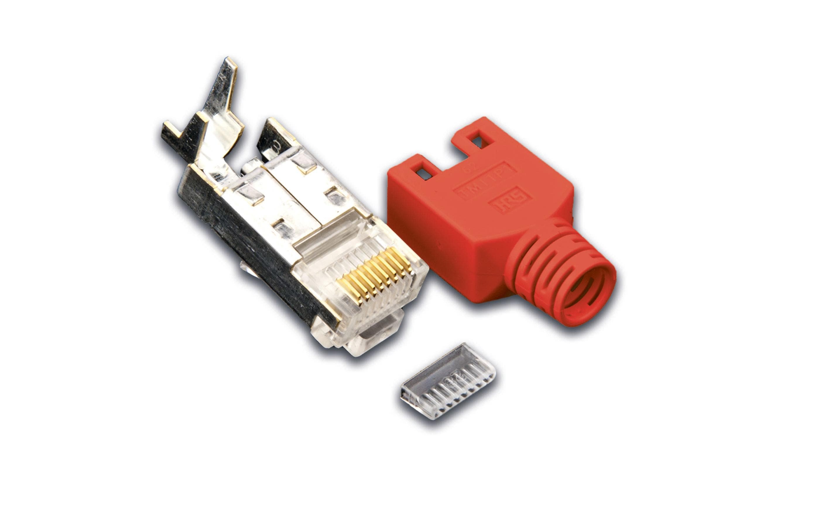 Wirewin Stecker RJ45 Hirose TM11 50 Stück, Rot Wirewin Stecker RJ45 Hirose TM11 50 Stück, Rot