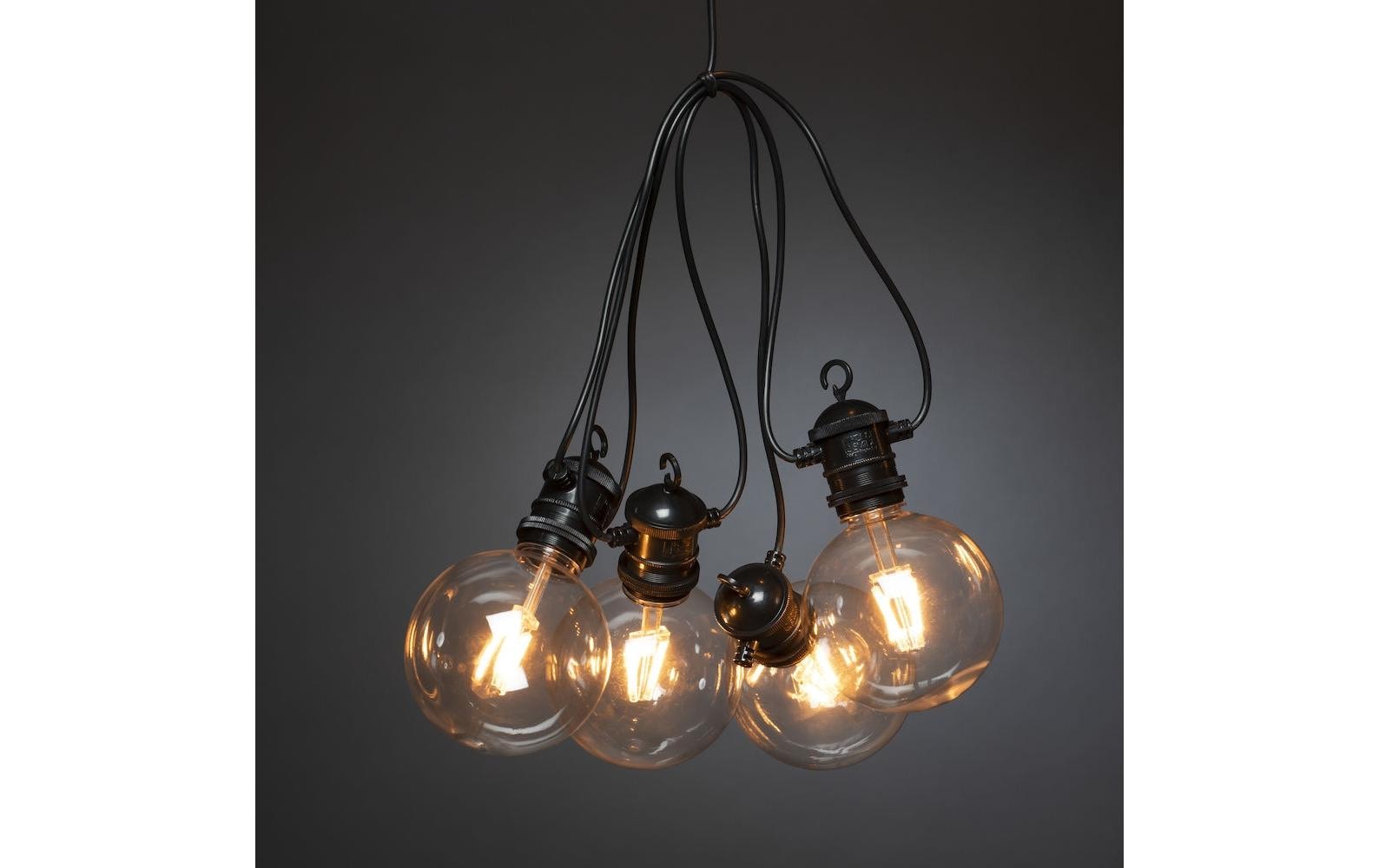 Konstsmide Lichterkette Erweiterung, 10 LEDs, Transparent Konstsmide Lichterkette Erweiterung, 10 LEDs, Transparent