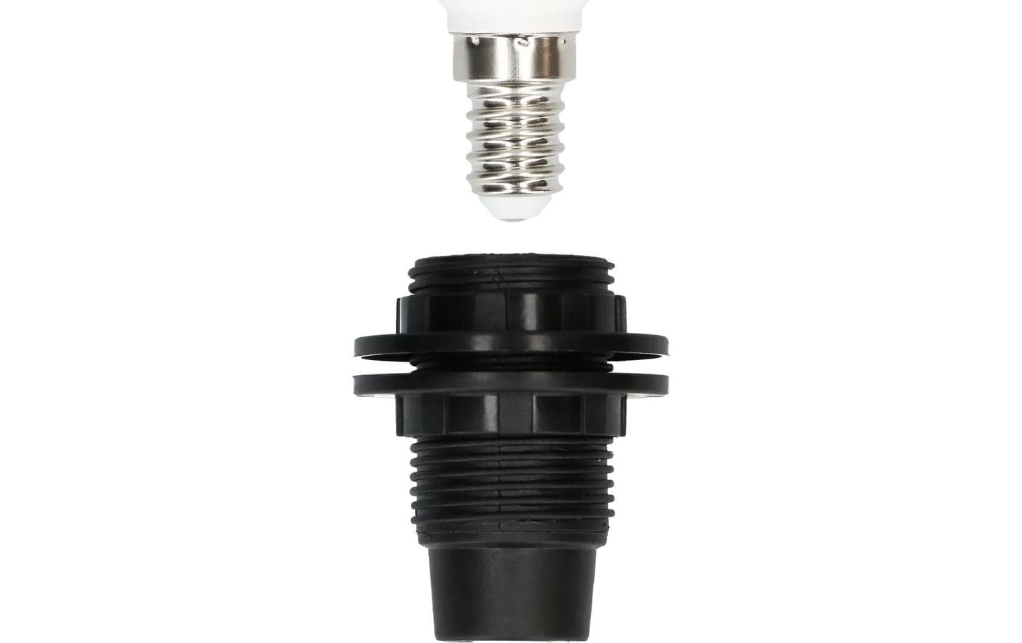 Max Hauri Lampenfassung E14 Randmantel M10 x 1