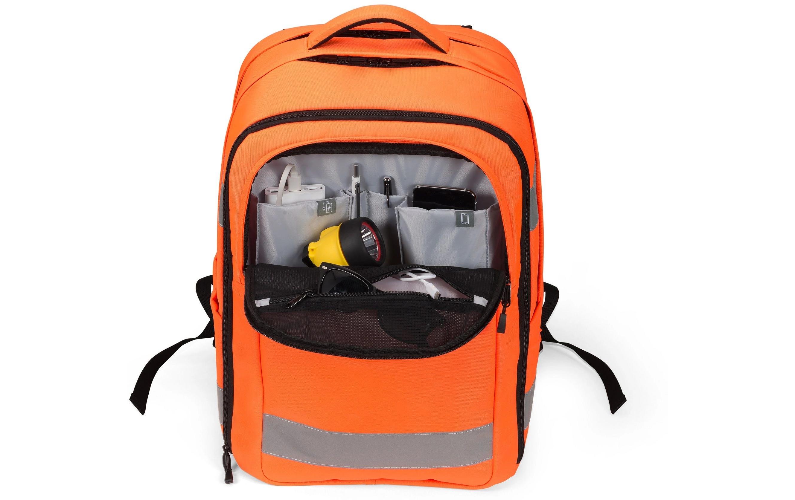 DICOTA Rucksack HI-VIS V-2 32-38 L – Orange