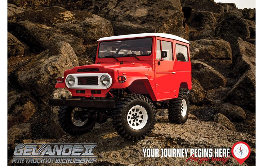 RC4WD Scale Crawler Gelände II Cruiser RTR, 1:10