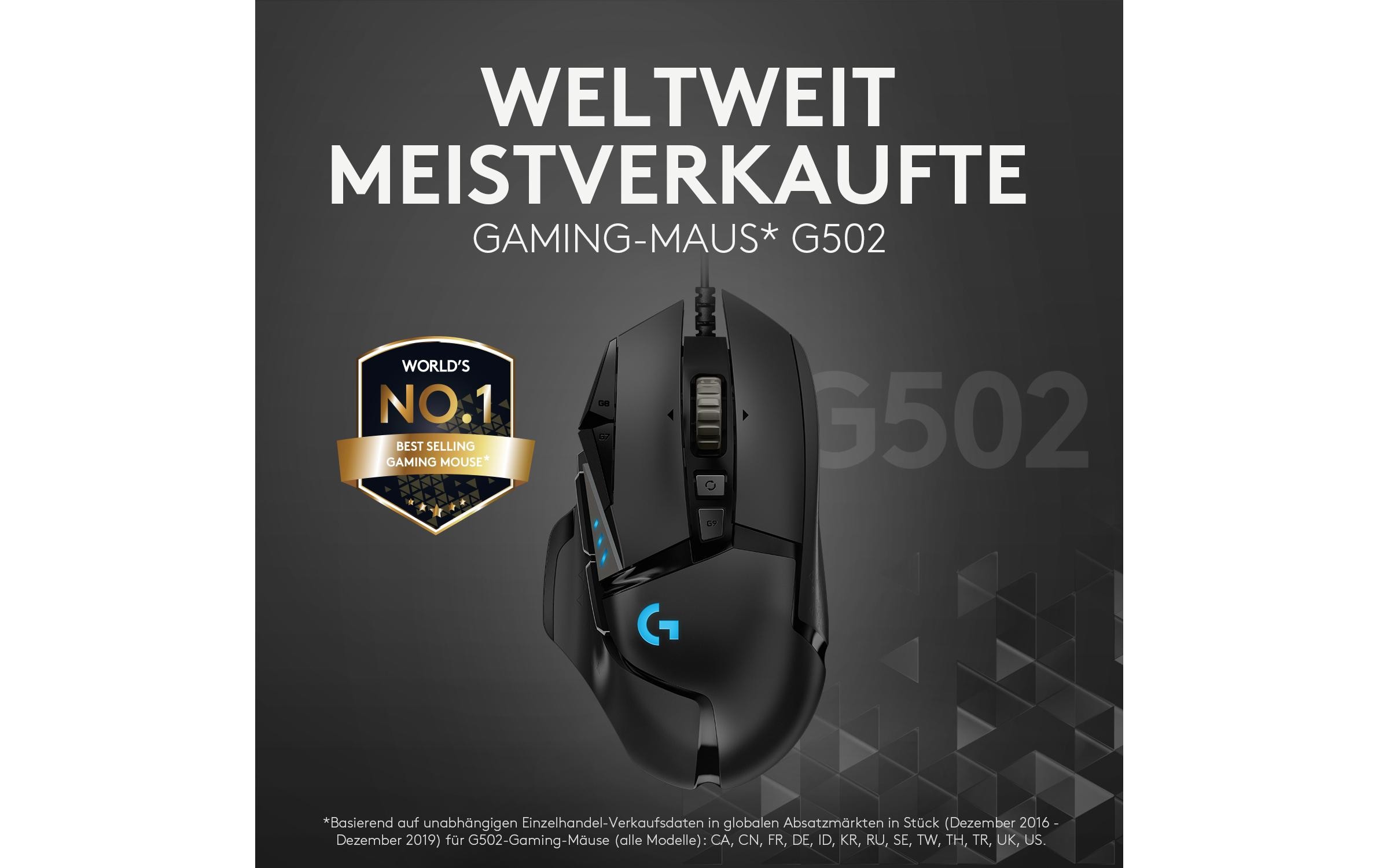 Logitech Gaming-Maus G502 HERO