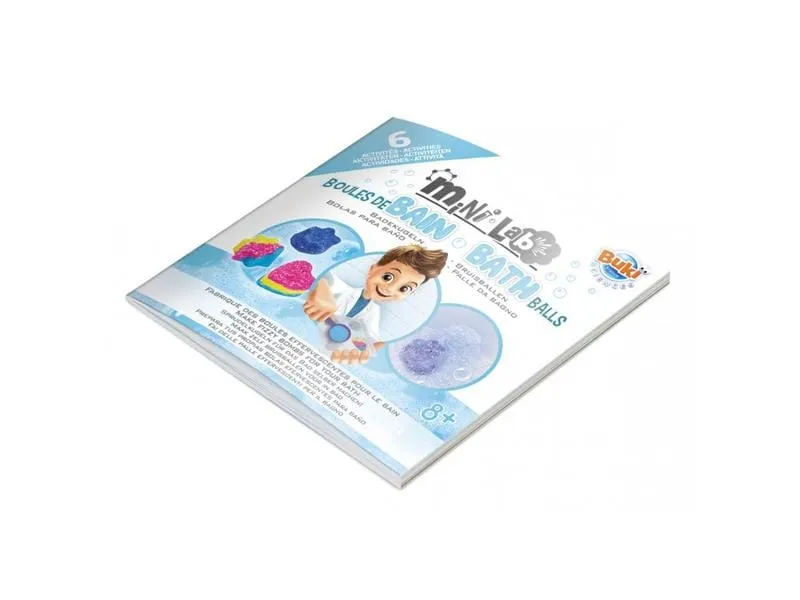 Buki Experimentierkasten mini Lab Badekugeln Buki Experimentierkasten mini Lab Badekugeln
