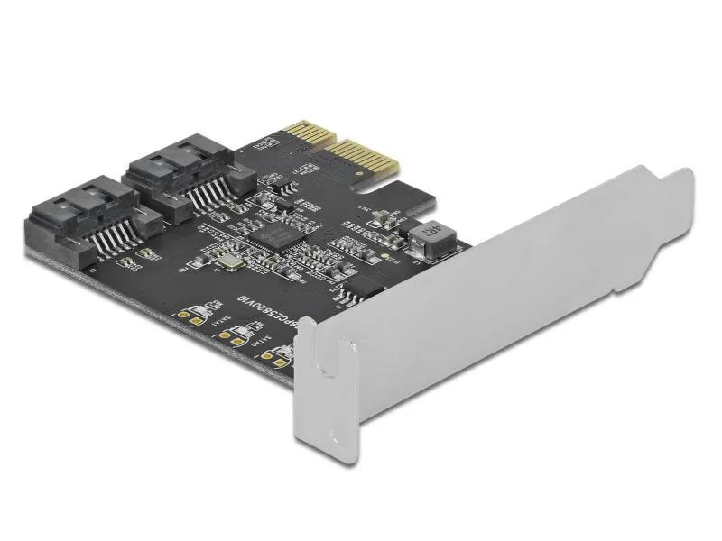 Delock Host Bus Adapter 2 Port SATA PCIe Karte