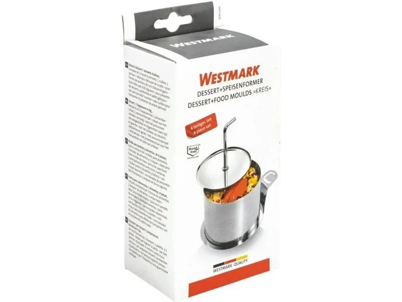 Westmark Dessert-, Speiseformer 4-teilig, 7.5 x 5.5 cm Westmark Dessert-, Speiseformer 4-teilig, 7.5 x 5.5 cm