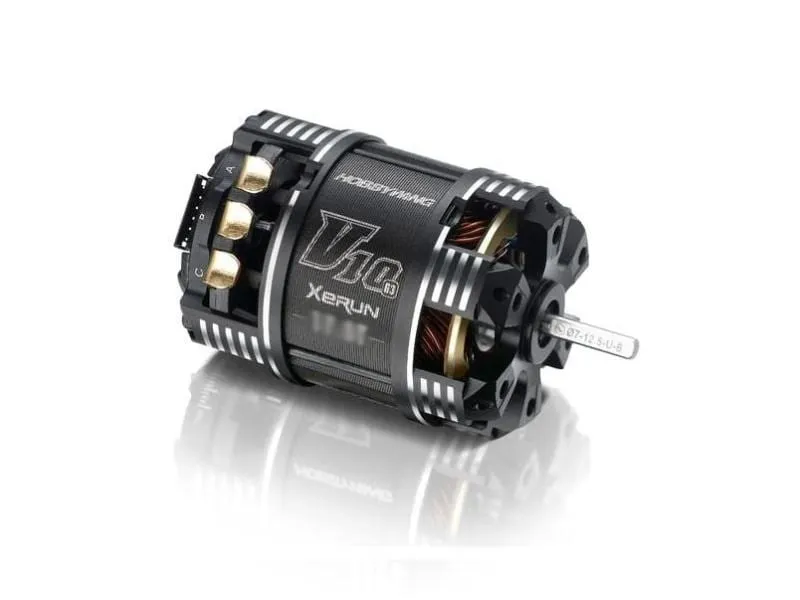 Hobbywing Brushless Motor Xerun V10 G3 Motor 7.5T (2S) Sensored, 2 Pol