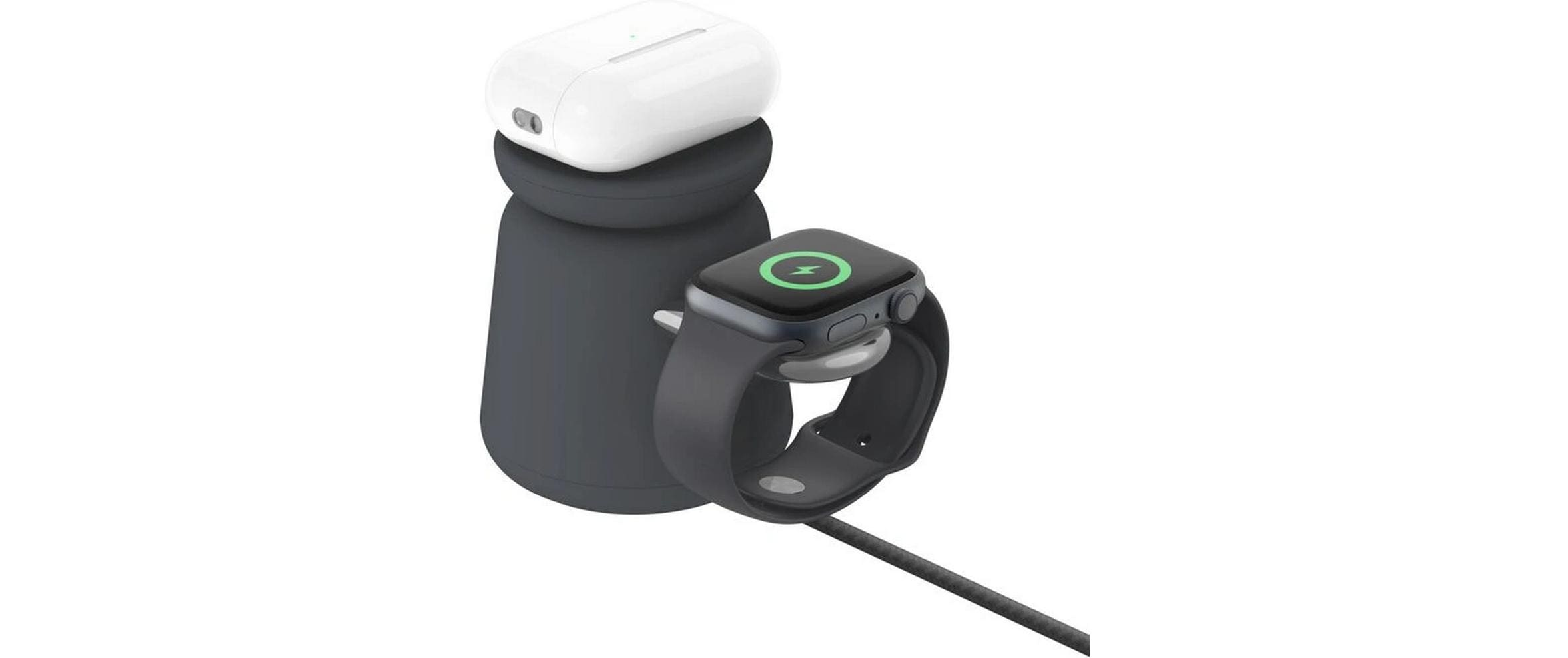 Belkin Wireless Charger BoostCharge Pro 2in1 Dunkelgrau