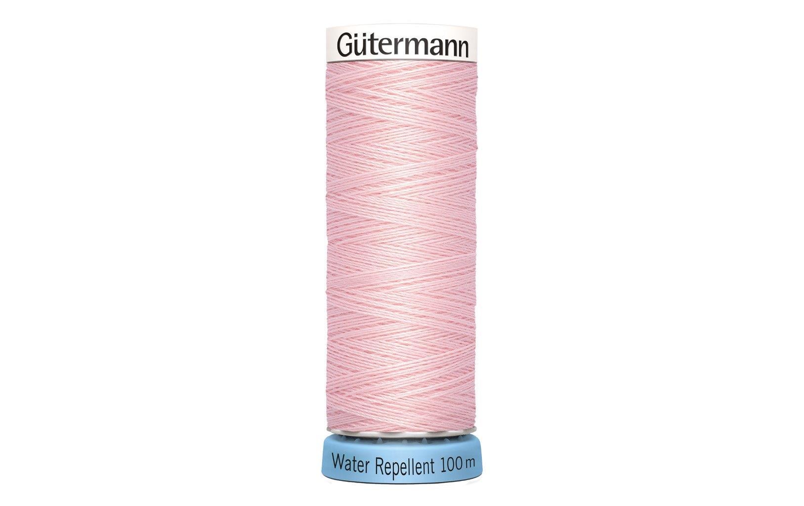 Gütermann Näh- und Stickgarn Water Repellent 1 Stück, Rosa