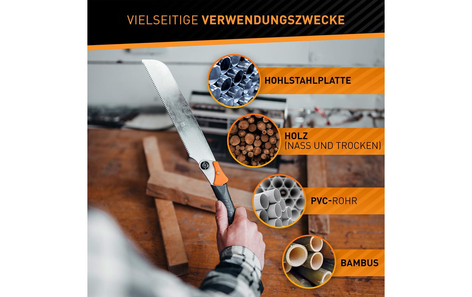 Hardtwerk Sägeblatt für Japansäge Zen 240 mm