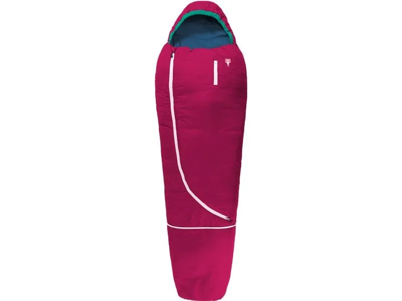 Grüezi Bag Schlafsack Wolle World Traveller 100-170 cm, Himbeerrot Grüezi Bag Schlafsack Wolle World Traveller 100-170 cm, Himbeerrot