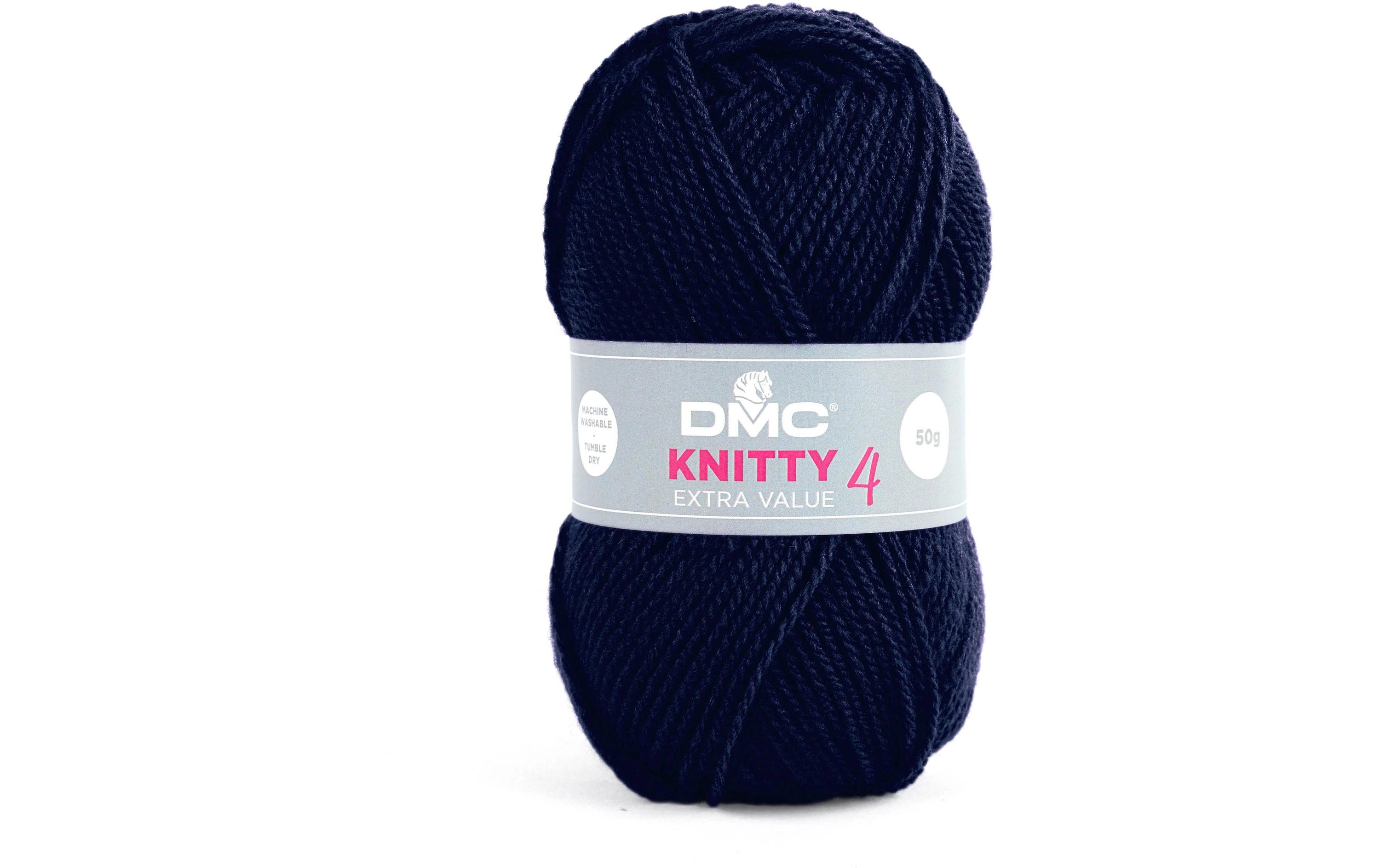 DMC Wolle Knitty 4 Mini Dunkelblau