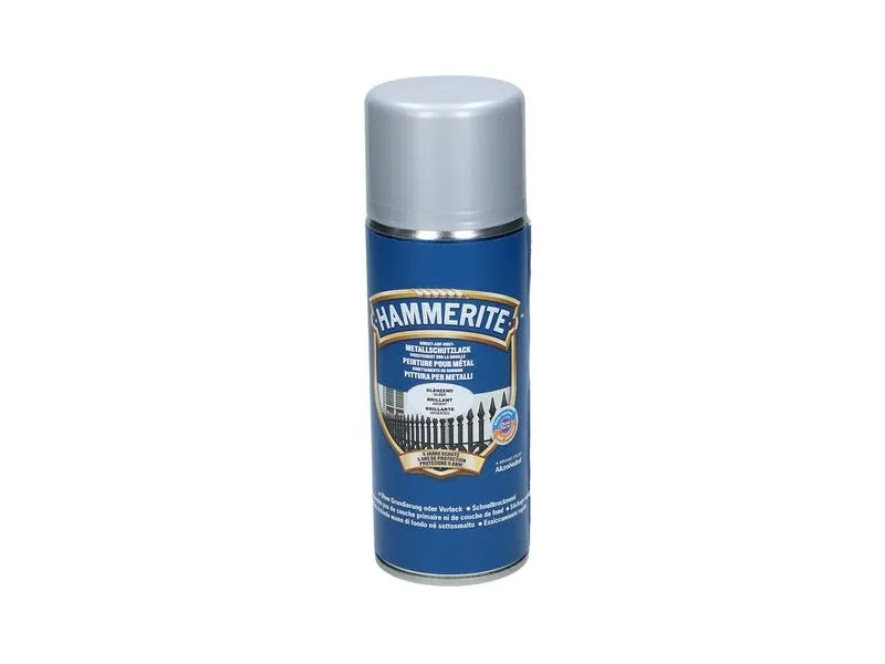 Hammerite Metall-Schutzlack HG Silber, 400 ml Hammerite Metall-Schutzlack HG Silber, 400 ml