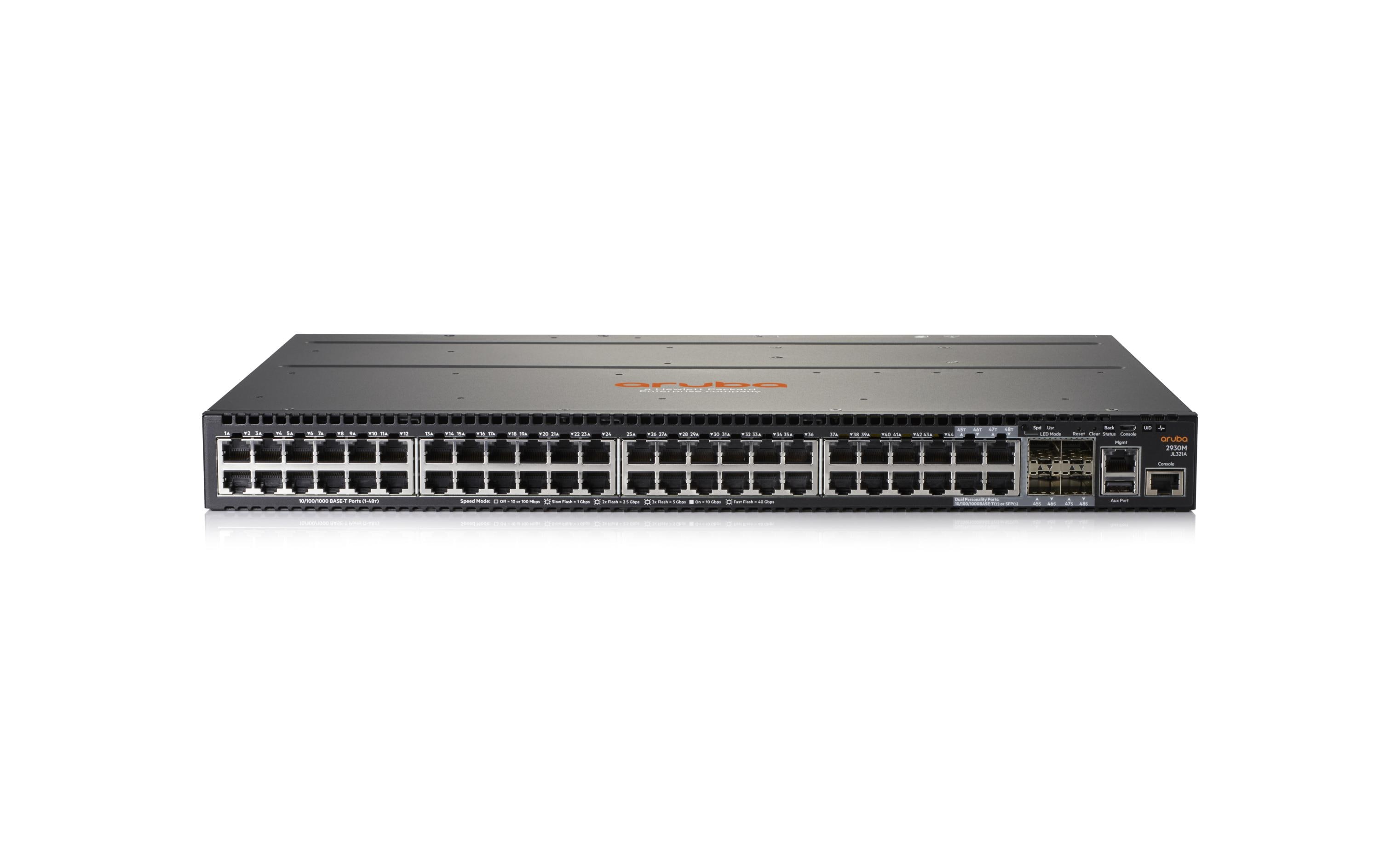 HPE Aruba Networking Switch 2930M-48G 48 Port
