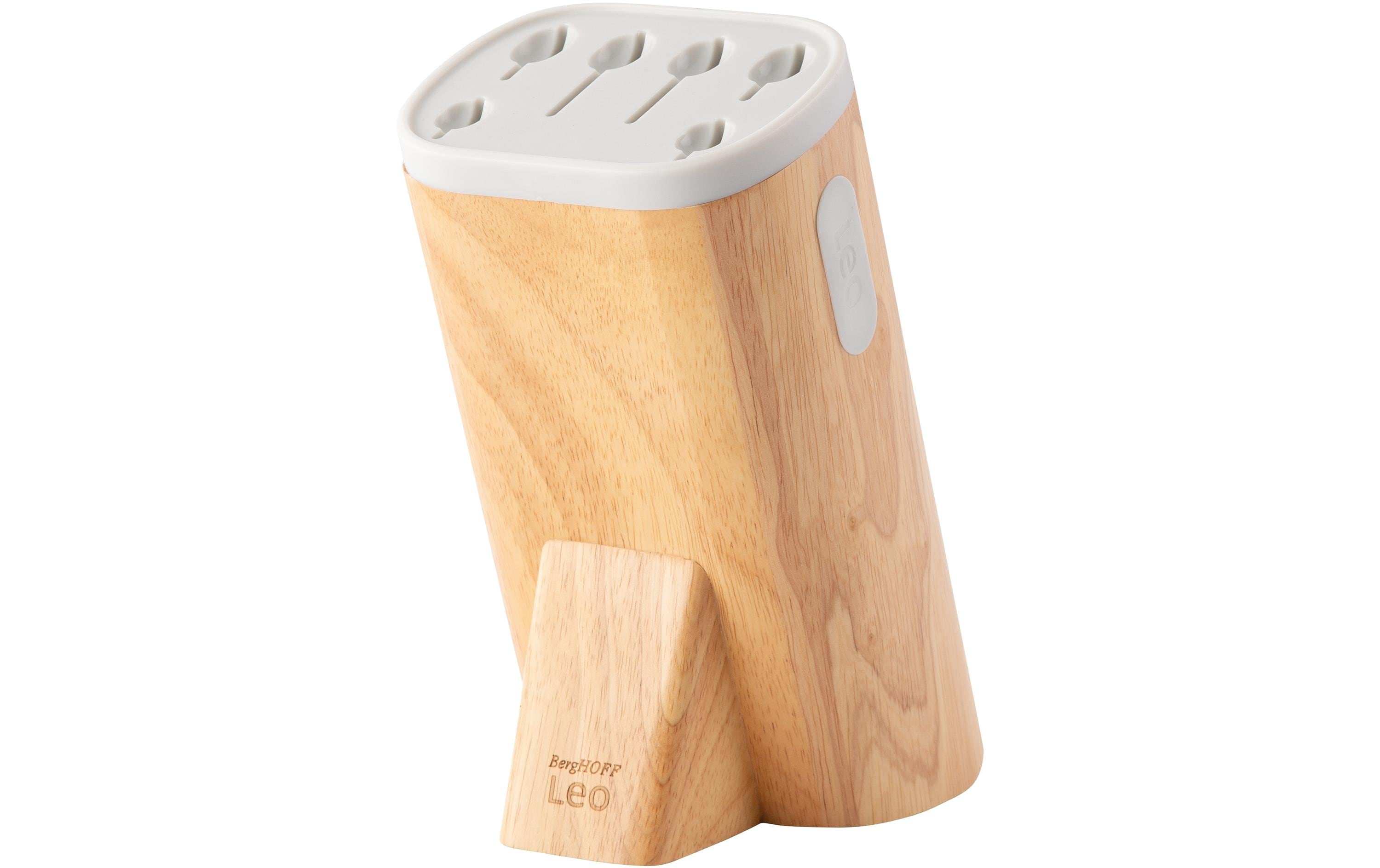 BergHOFF Messerblock-Set mit Messer Leo Spirit 7-teilig, Grau