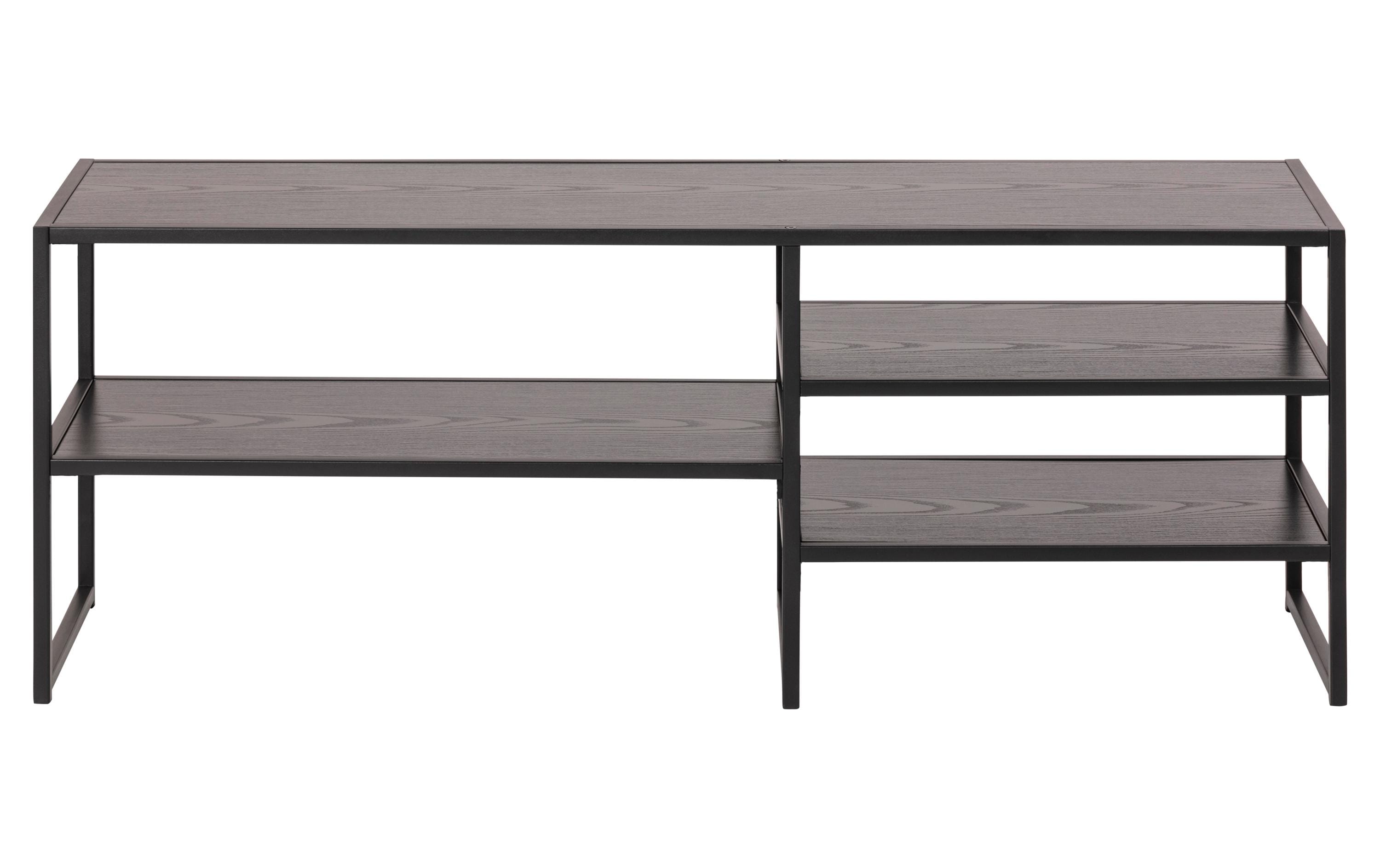 AC Design TV-Möbel Seaford 120 x 33 x 46 cm, Schwarz