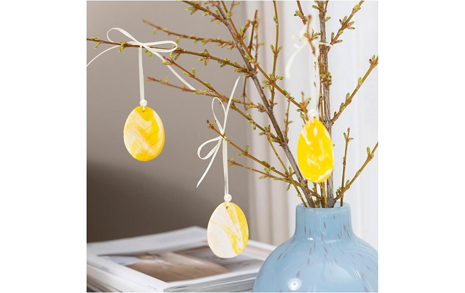 Creativ Company Bastelset Ostern Modellieren 1 Stück, Hellgelb