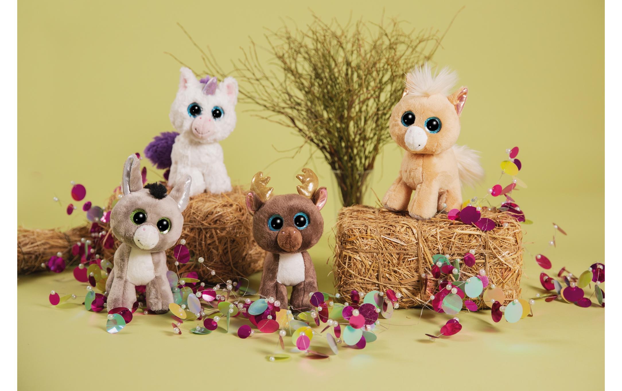 Nici Green Esel Donki stehend 17 cm