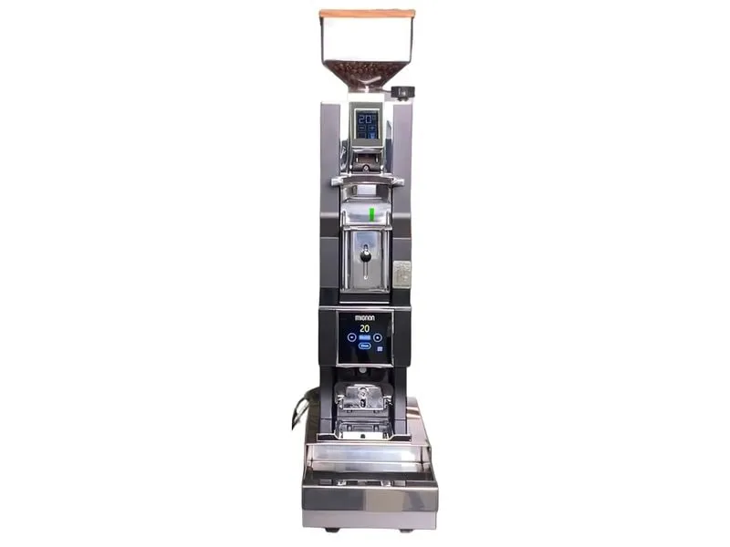 Eureka Kaffeemühle High-Speed Tamper Schwarz/Chrom