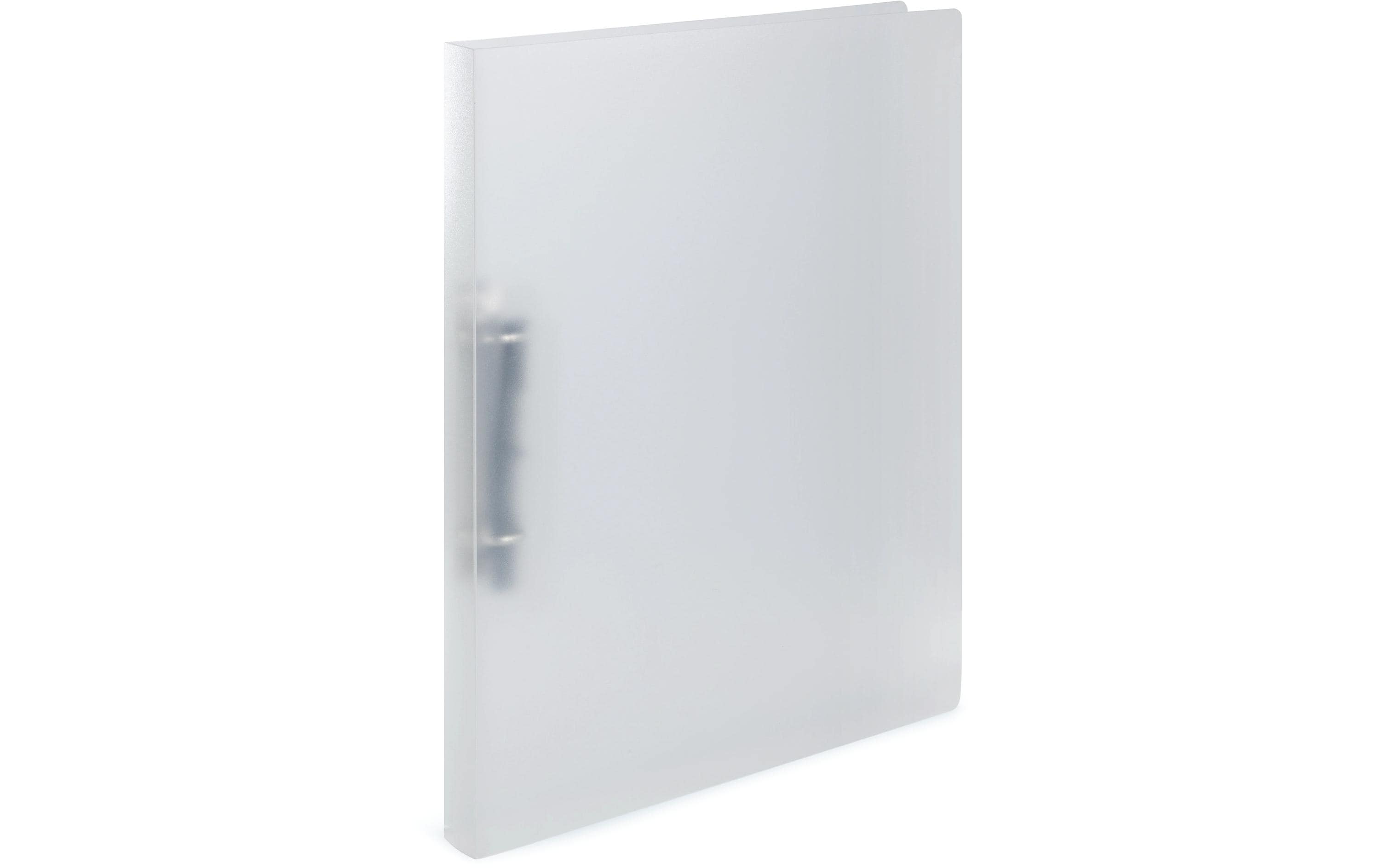 HERMA Ringbuch A4 transluzent Weiss 2D-Ring Mechanik