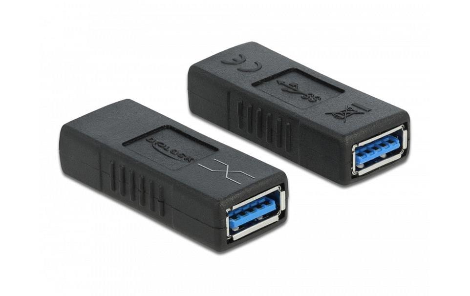 Delock USB 3.0 Adapter USB-A Buchse – USB-A Buchse (gekreuzt)