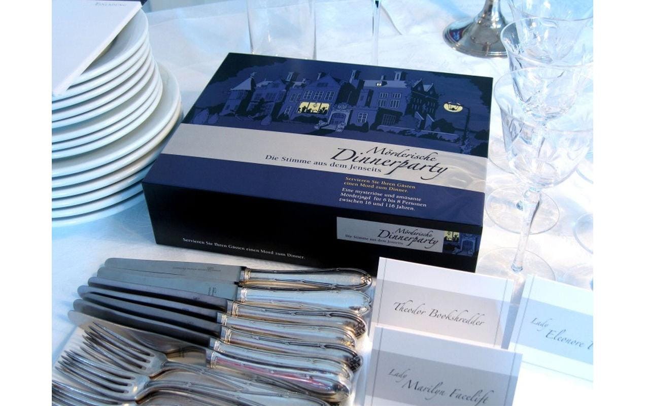 Blaubart Verlag Partyspiel Dinnerparty: Stimme aus dem Jenseits