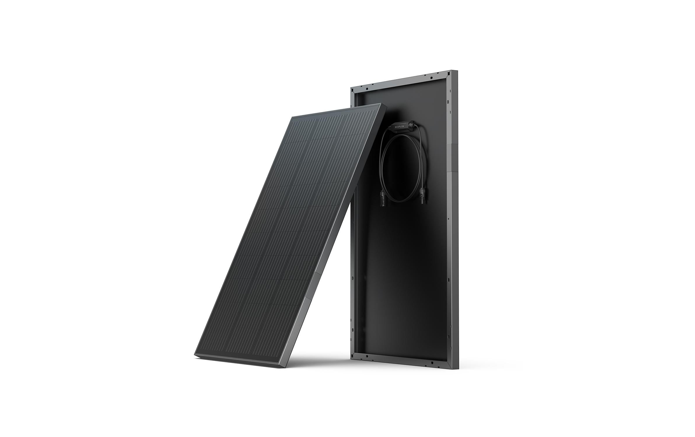 EcoFlow Solarpanel Monokristalin Modul, MC4, Rigid, 100 W, 2 Stück EcoFlow Solarpanel Monokristalin Modul, MC4, Rigid, 100 W, 2 Stück