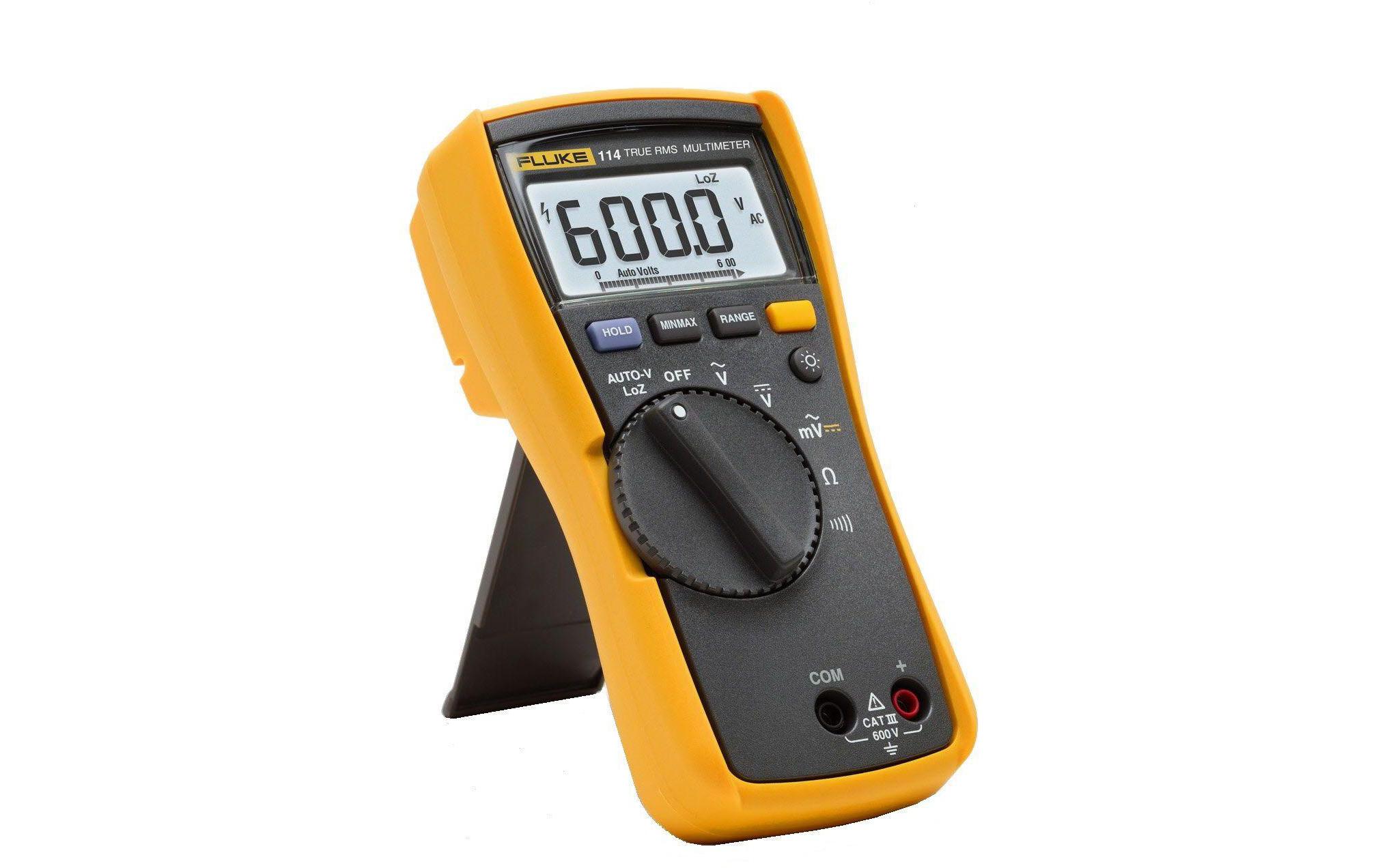 Fluke Multimeter 114 Digital 600 Vac Fluke Multimeter 114 Digital 600 Vac